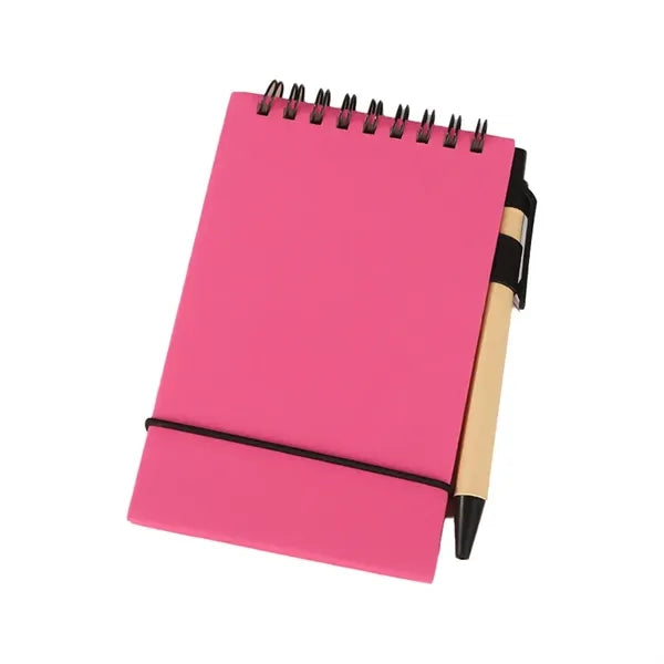 Mini Pocket Notebook W/ Pen