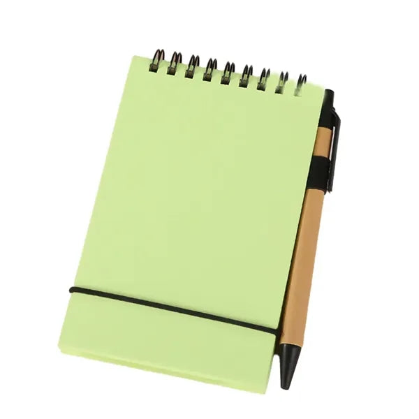 Mini Pocket Notebook W/ Pen