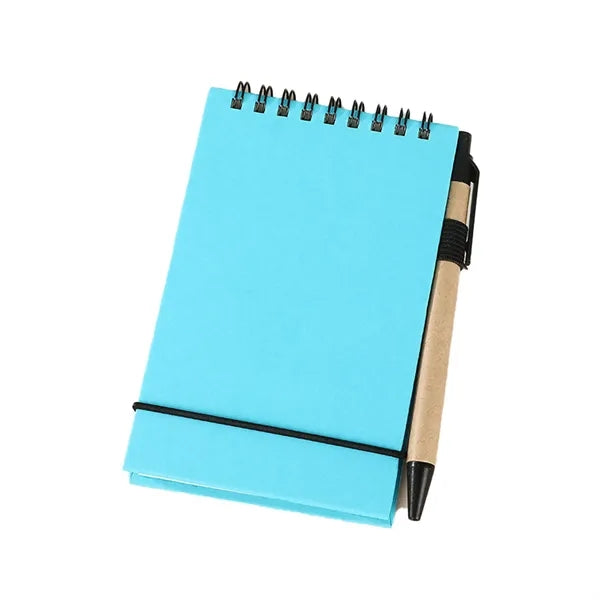 Mini Pocket Notebook W/ Pen