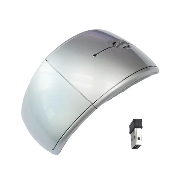 Allen Glossy Wireless Folding Mouse