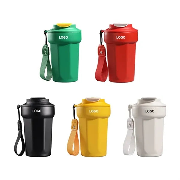 15oz Stainless Steel Portable Coffee Travel Cup