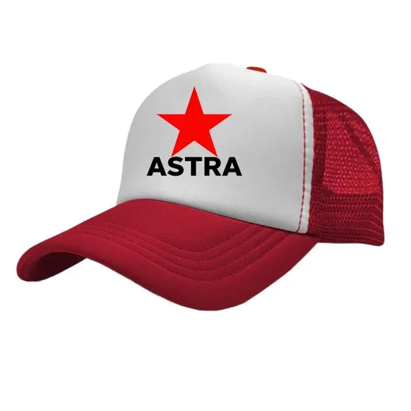 Sponge mesh color block baseball cap
