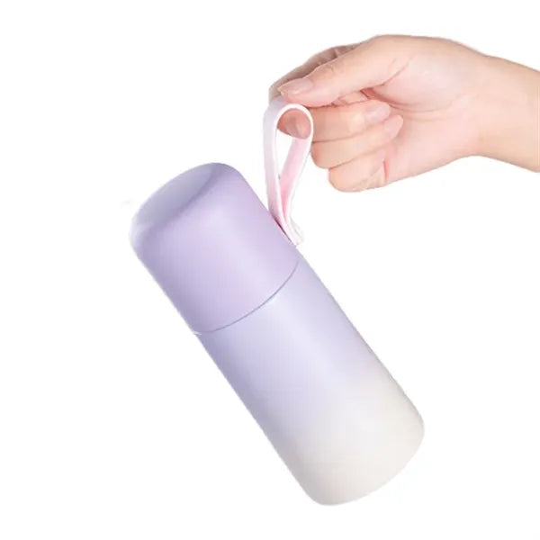 9.5oz Gradient Color Stainless Steel Bullet-shaped Insulated