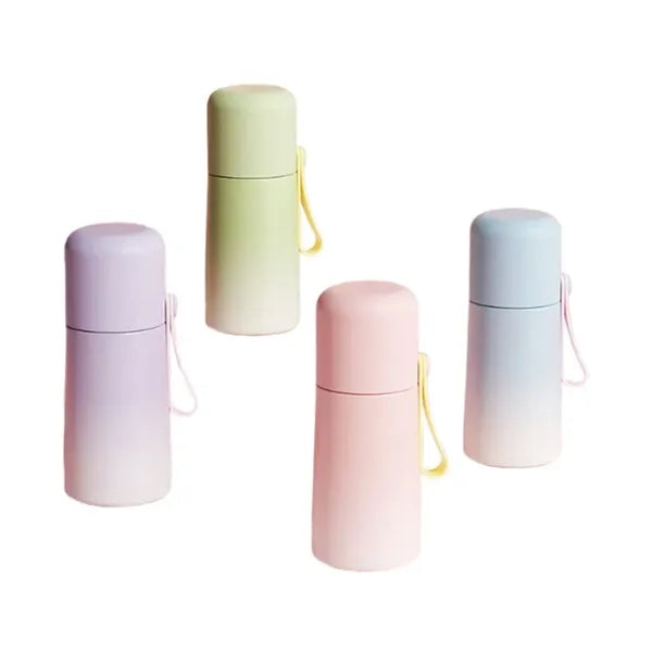 9.5oz Gradient Color Stainless Steel Bullet-shaped Insulated