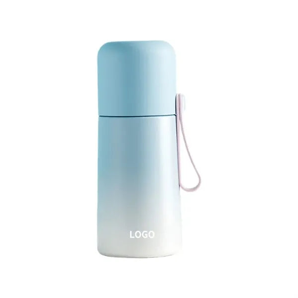 9.5oz Gradient Color Stainless Steel Bullet-shaped Insulated