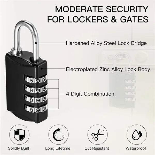 4 Digit Combination Lock