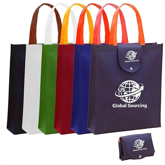 Non-Woven Foldable Shopper Tote Bag