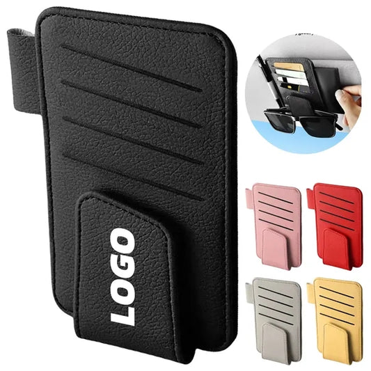 Car Visor Organizer for Sunglasses Cards and Pen