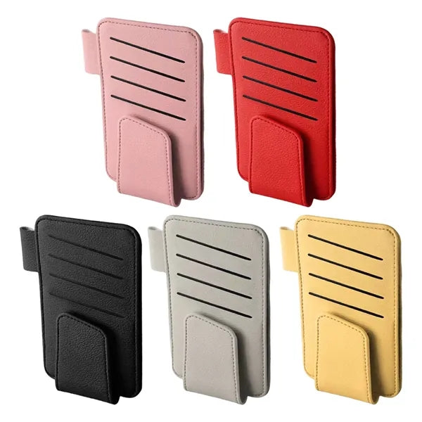 Car Visor Organizer for Sunglasses Cards and Pen
