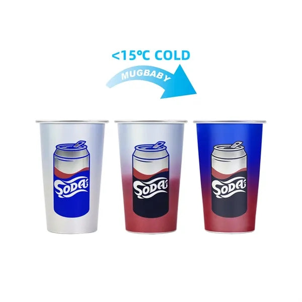 16 Oz. Cool Color Changing Drinking Cup