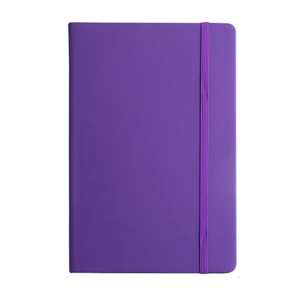 A5 Hardcover Notebook with Elastic Band 100 Sheets 200 Pages