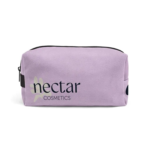 Full Color Recycled Canvas Dopp Kit