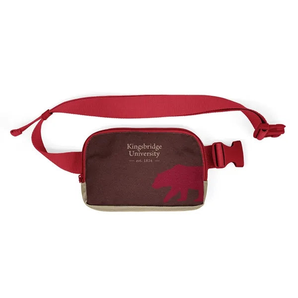 Full Color Recycled Canvas Crossbody