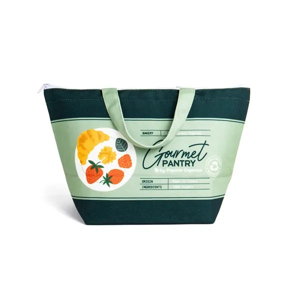 Full Color Recycled Canvas Small Lunch Cooler