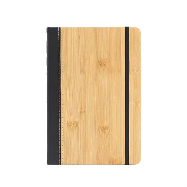 Bamboo Cover A5 Notebook Gift Set