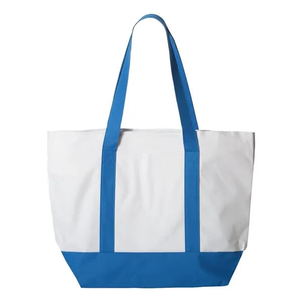 Liberty Bags Bay View Giant Zippered Tote