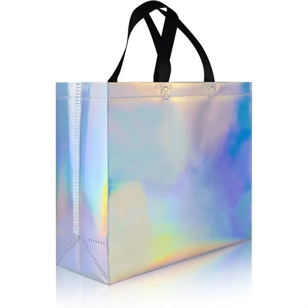 Metallic Non-Woven Tote Bag 12.6*11.0*4.7 in