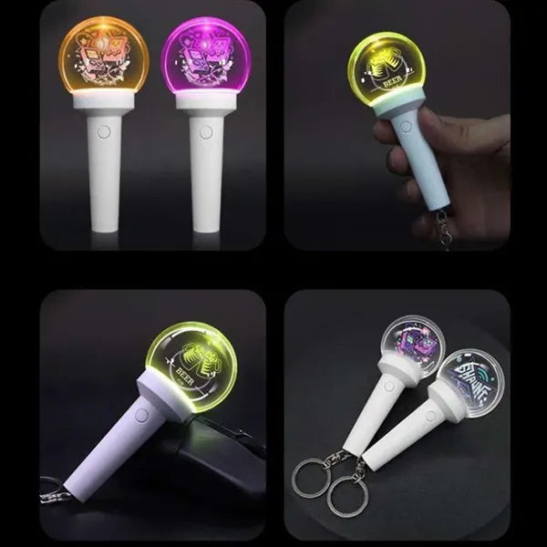 15 Light Color Handheld Mini LED Keychain Glow Stick