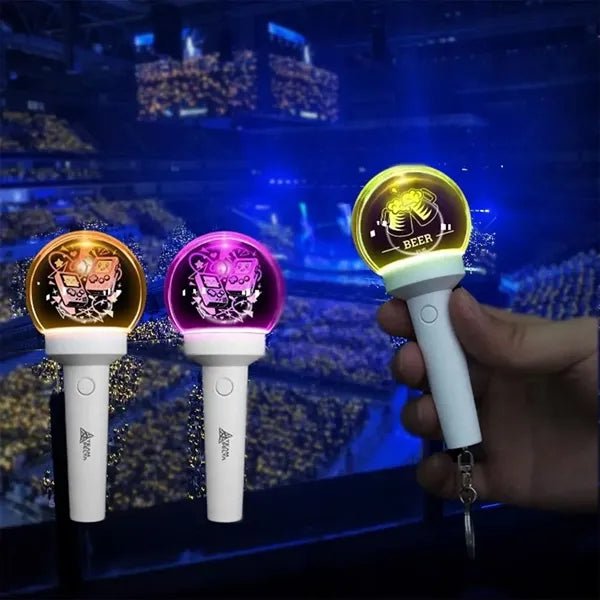 15 Light Color Handheld Mini LED Keychain Glow Stick