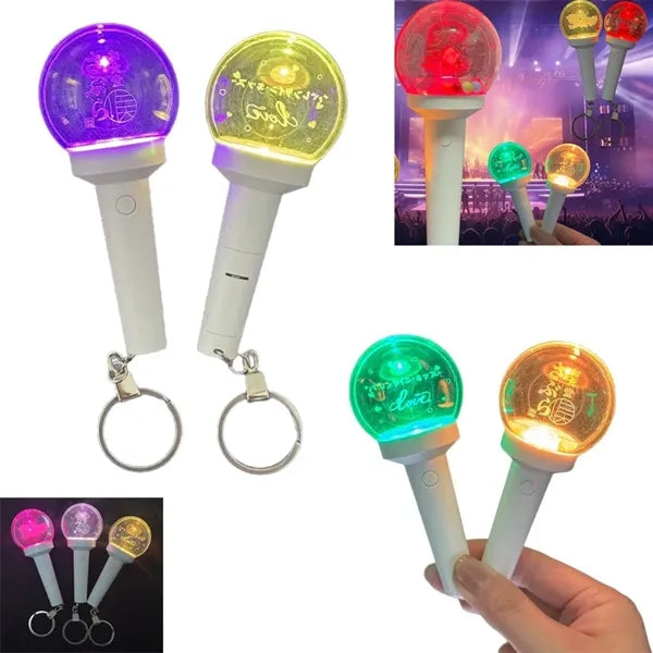 15 Light Color Handheld Mini LED Keychain Glow Stick