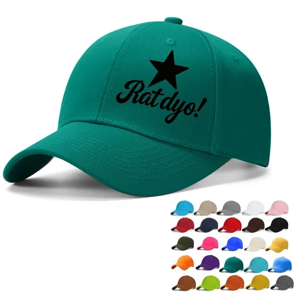 Cotton baseball cap