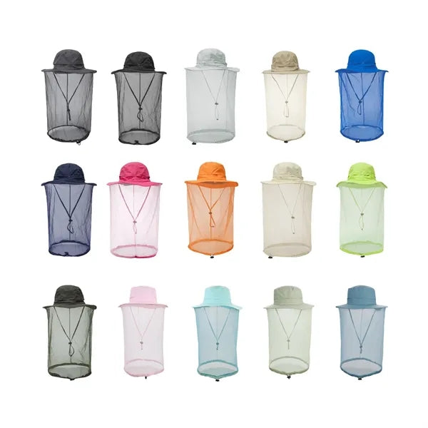Sun Protector Hat with Soft Mosquito Net