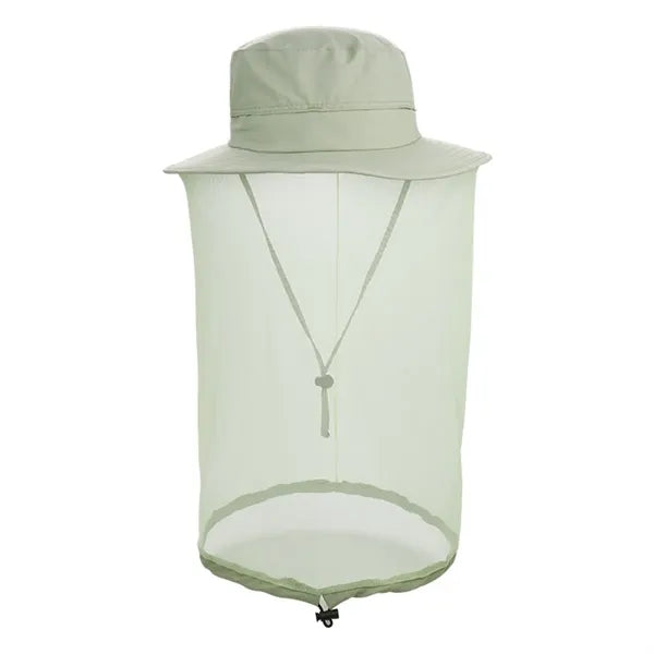 Sun Protector Hat with Soft Mosquito Net