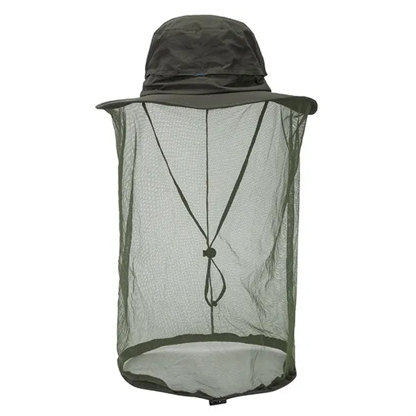 Sun Protector Hat with Soft Mosquito Net
