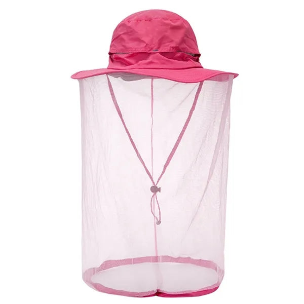 Sun Protector Hat with Soft Mosquito Net