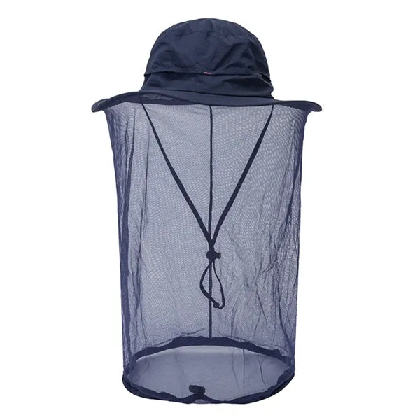 Sun Protector Hat with Soft Mosquito Net