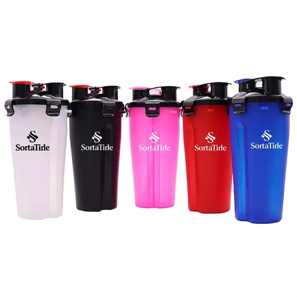 Portable pet water bottle for outdoor use