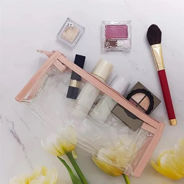 Clear Pencil Bag Stationery Cosmetic Makeup Pouch