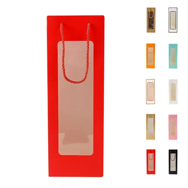 PVC Window Rectangular Tote Bag