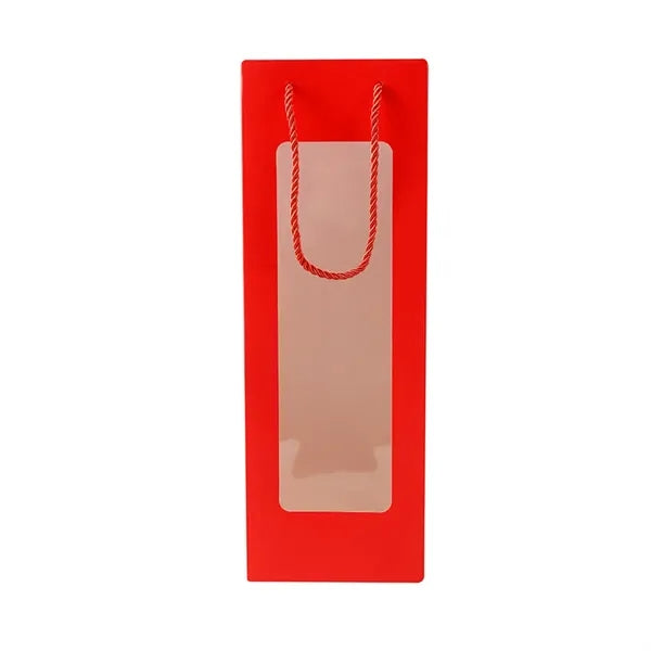 PVC Window Rectangular Tote Bag