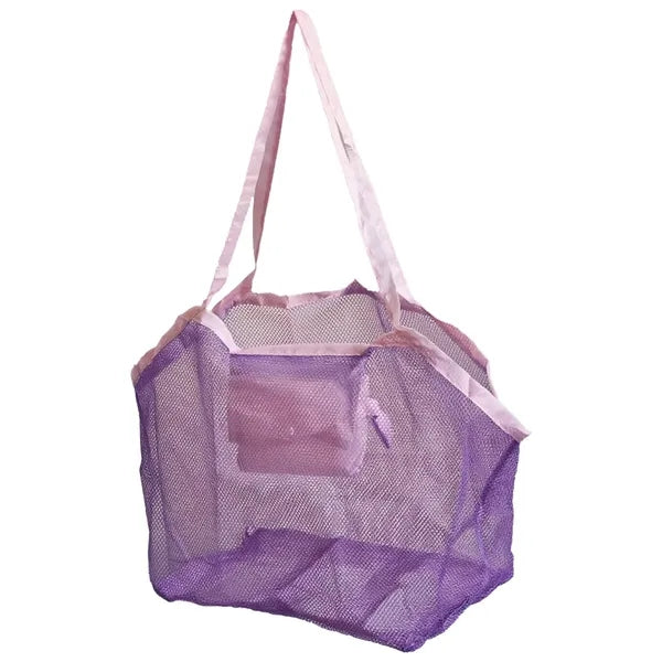Large Foldable Mesh Beach Bag Children Toys Storage Totes