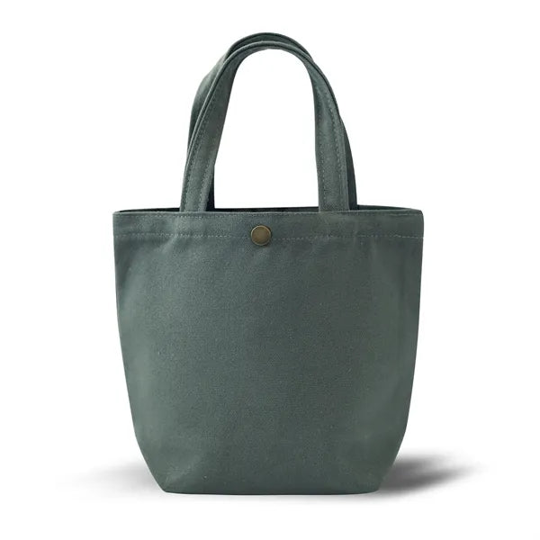 Portable Eco-friendly Canvas Tote Bag with Zipper