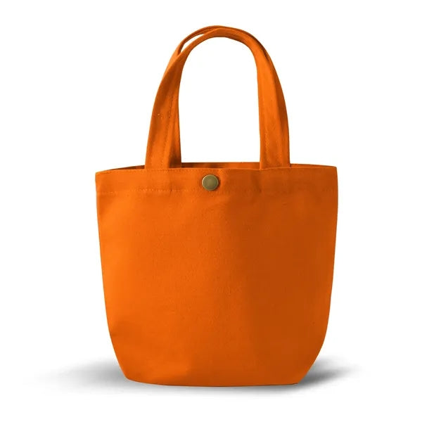 Portable Eco-friendly Canvas Tote Bag with Zipper