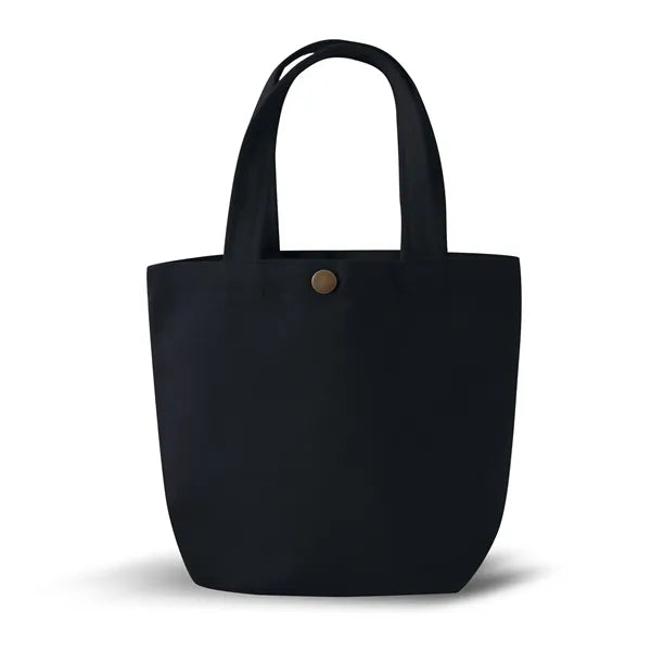 Portable Eco-friendly Canvas Tote Bag with Zipper