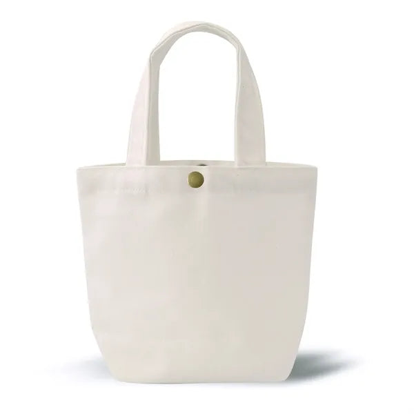 Portable Eco-friendly Canvas Tote Bag with Zipper
