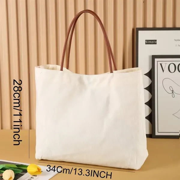 Multipurpose Travel Shopping Large Capacity Tote Canvas Bag