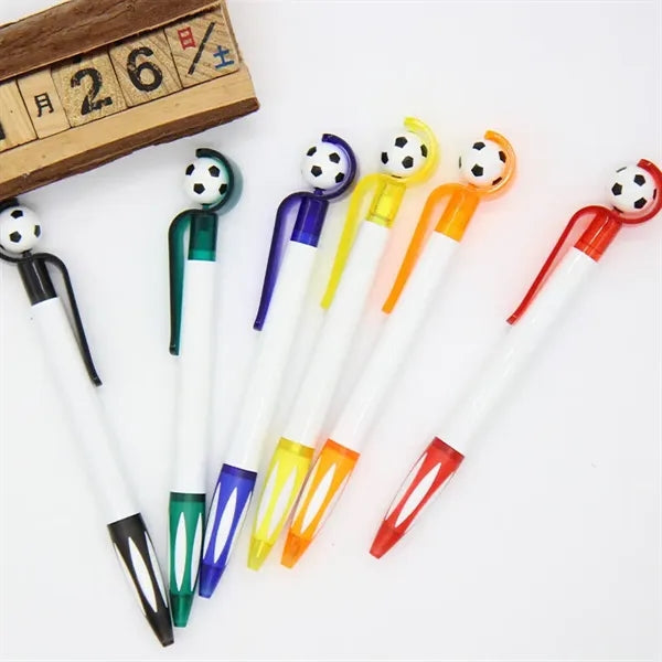Plastic Creative Soccer Ballpoint Pen