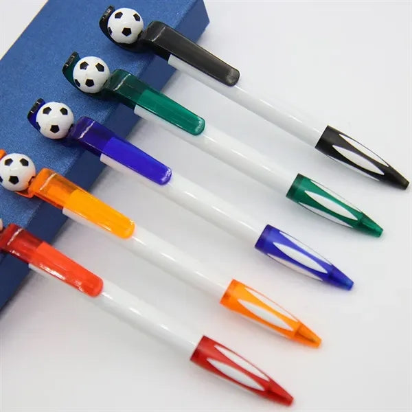Plastic Creative Soccer Ballpoint Pen