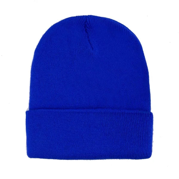 Classic Cuffed Knit Beanie Cap