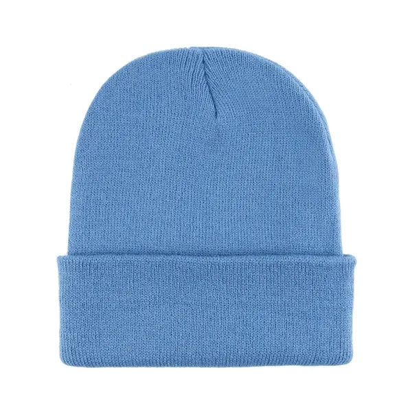 Classic Cuffed Knit Beanie Cap