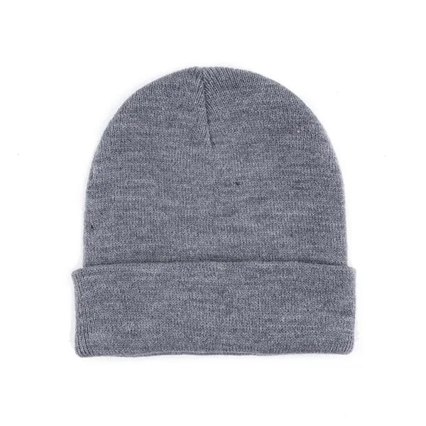 Classic Cuffed Knit Beanie Cap