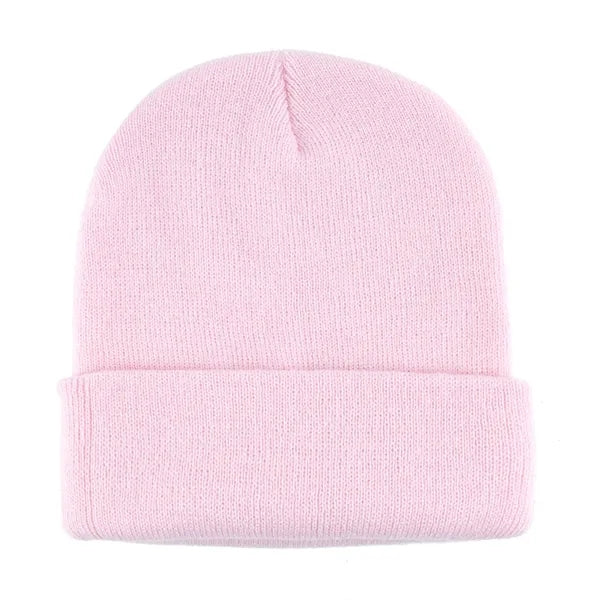 Classic Cuffed Knit Beanie Cap