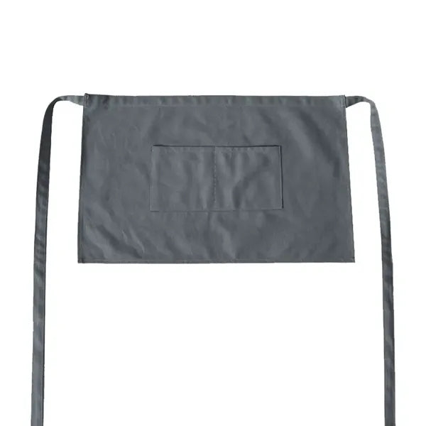Two-Pocket Poly-Cotton Kitchen Apron