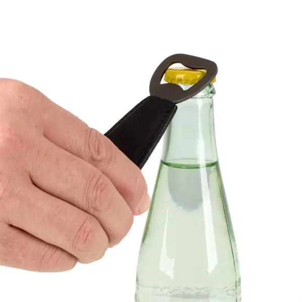 Wallace Leatherette Bottle Opener