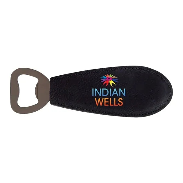 Wallace Leatherette Bottle Opener