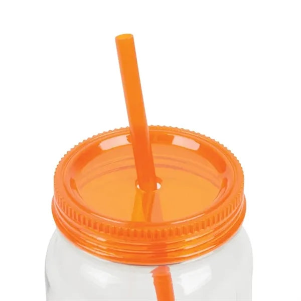 Bootlegger II 27 oz. RPET Mason Jar Tumbler